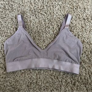 Parade triangle silky mesh bralette